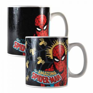Marvel Spiderman Heat Changing Mug