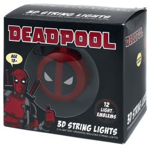 Marvel Deadpool 3D String Lights