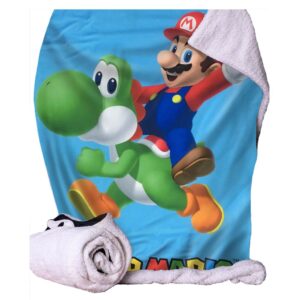 Super Mario – Mario and Yoshi Throw 100*150cm
