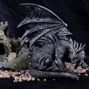 Nemesis Now Obsidian Dragon Figurine 25cm