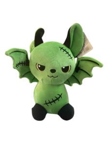 Green Stitched Halloween Plush Bat