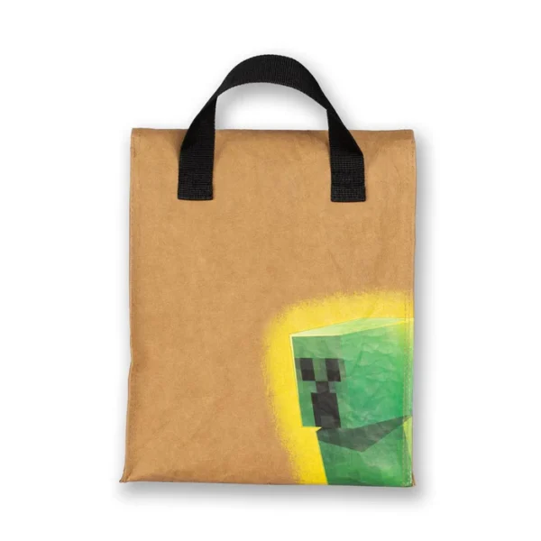Minecraft Characters Insulated Folded Lunch Bag - Image 2
