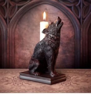 Ulula Noctis Wolf Candle Holder