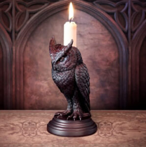 Owl of Astrontiel Candle Holder
